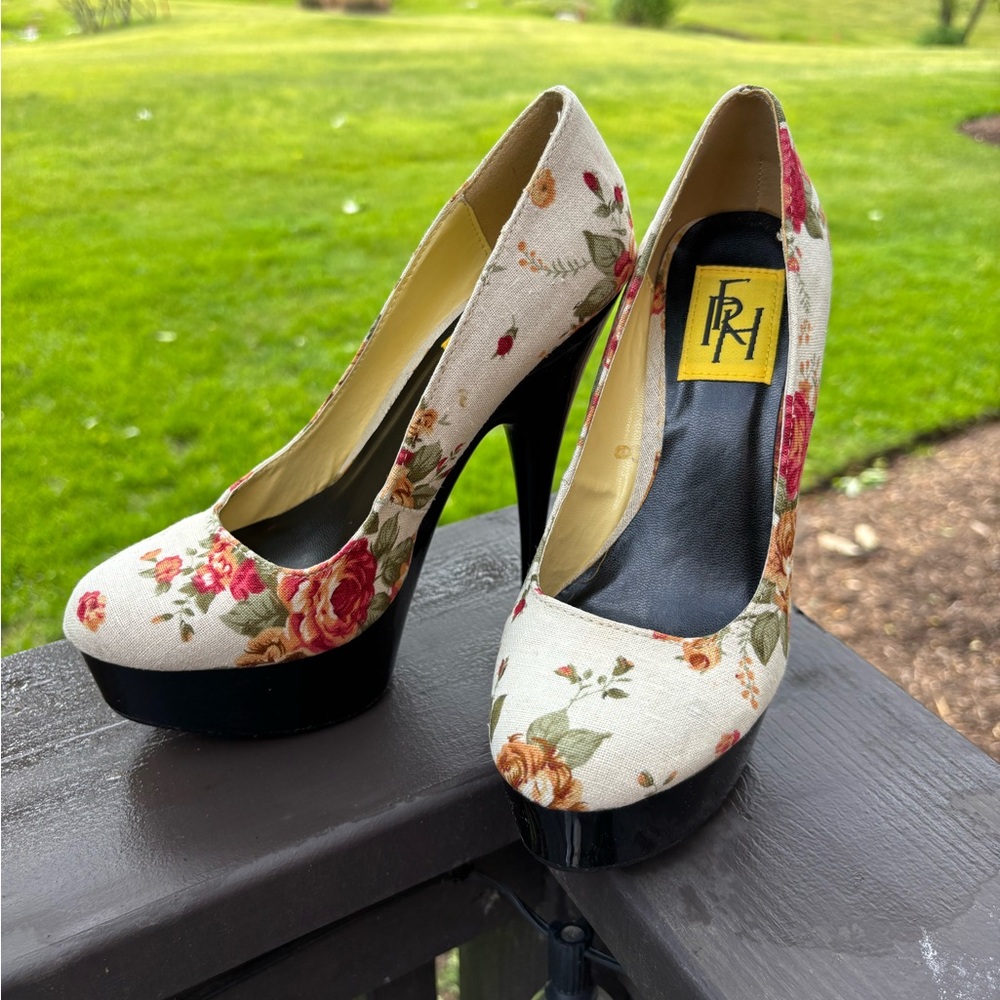 7” High heels worn once!